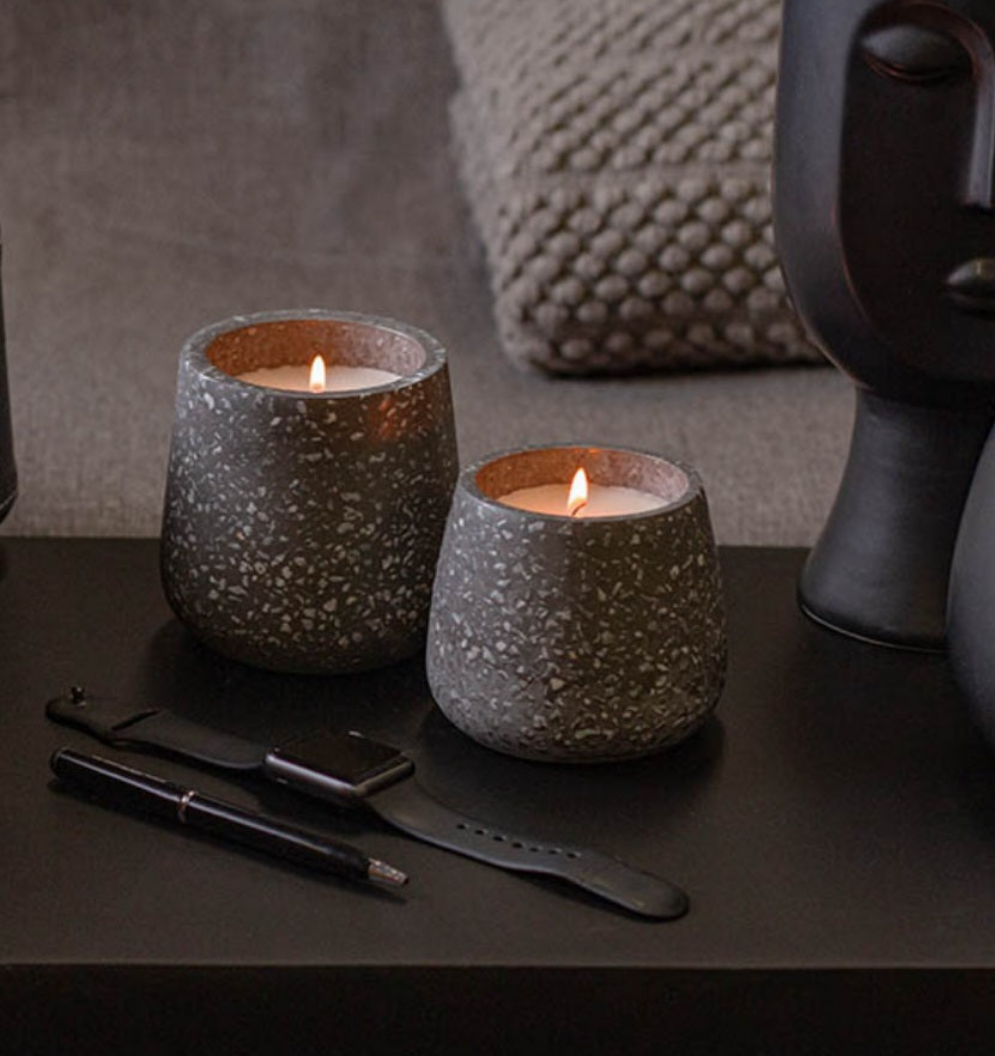 Terrazoo Candle (Black)