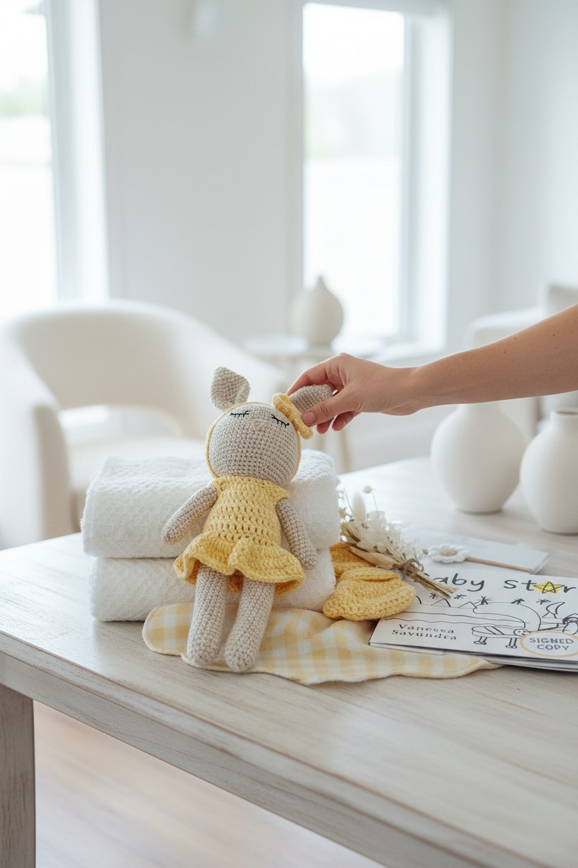 Easter Sunshine Rabbit - Easter Keepsake