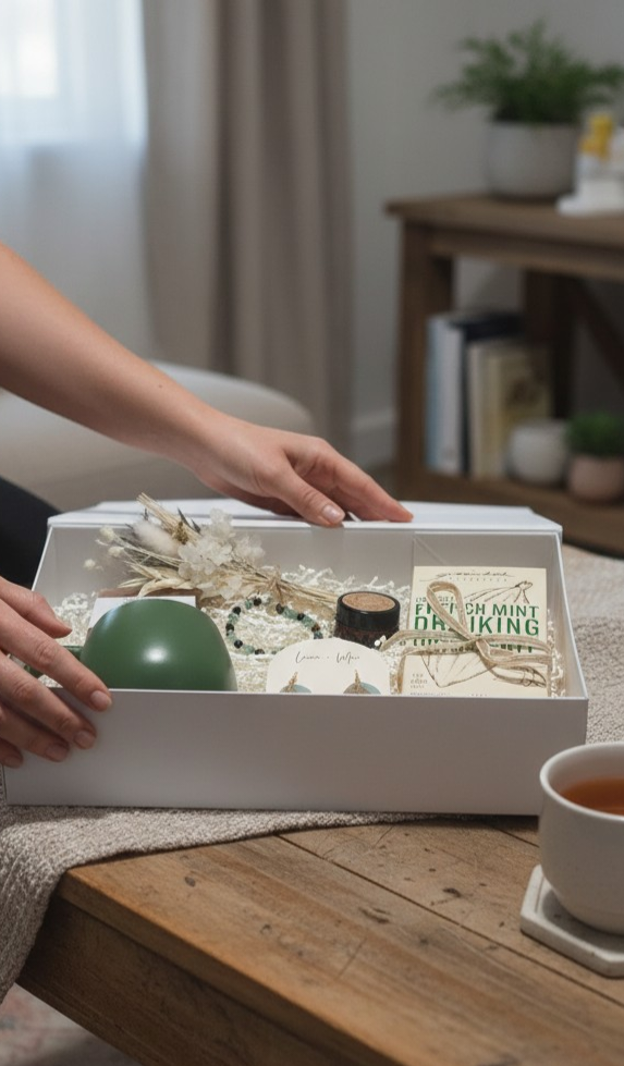 Greenery and Grace Mother’s Day gift hamper