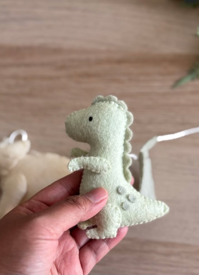 Dinosaur Bunting - Pastel Colours
