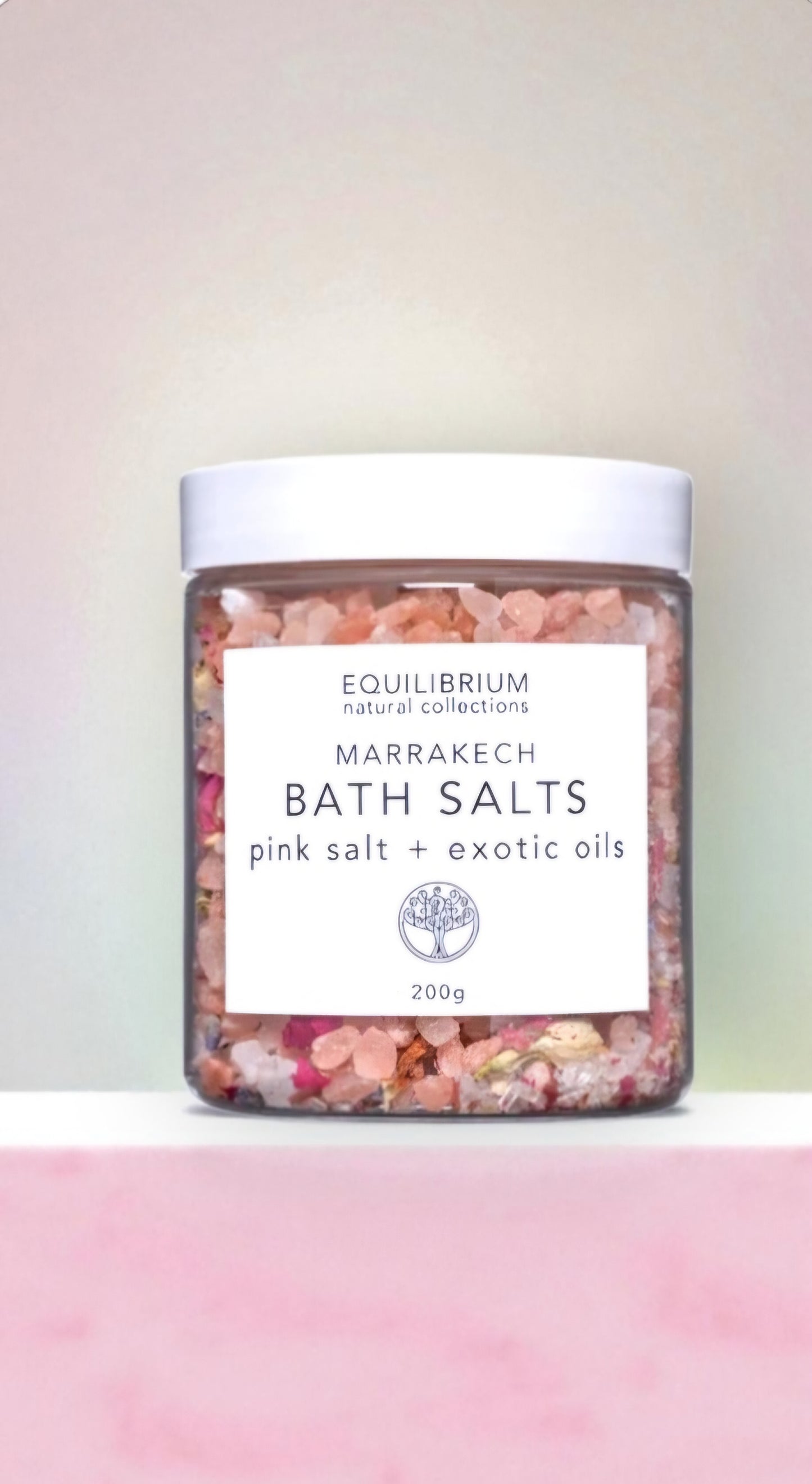 Himalayan Bath Salts 200g Pink Salt and Exotic Oils