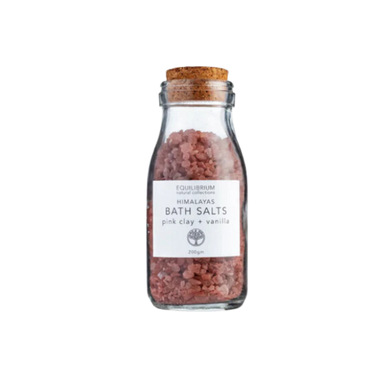 Himalaya Bath Salts 200g Pink Clay and Vanilla