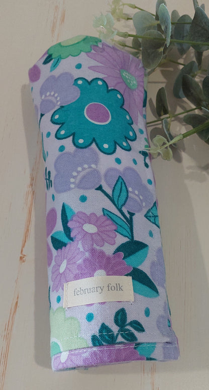 Purple Lilac Flower Baby Girl Hamper