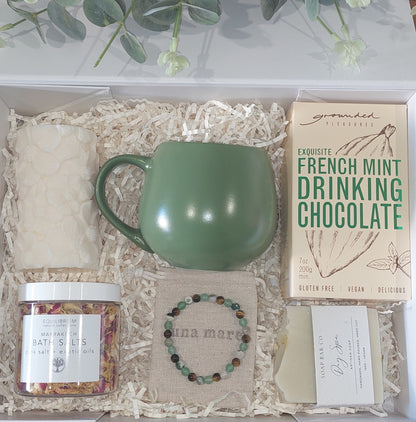 Mint Green Rejuvenate Gift Hamper Box