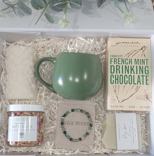 Mint Green Rejuvenate Gift Hamper Box