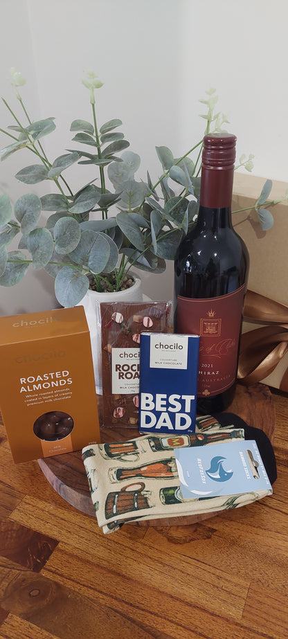 Wine and Chocoholic Hamper Gift Box