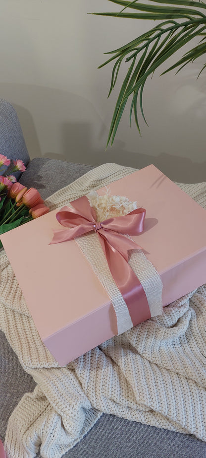 Rainbow Baby Girl Hamper Gift Box