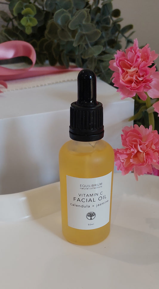 VITAMIN C FACIAL OIL CALENDULA + JASMINE 50ML