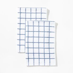 Smith + Nobel Tea Towel Blue Check