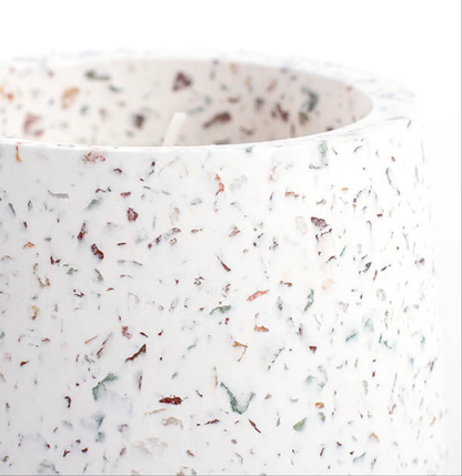 Terrazzo Candle (White)