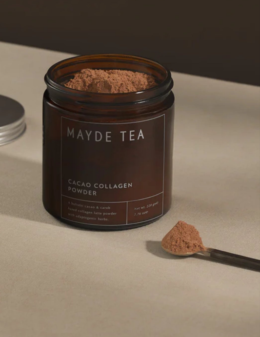 Cocoa Collagen Powder - Mayde Tea Holistic Naturopath Powder