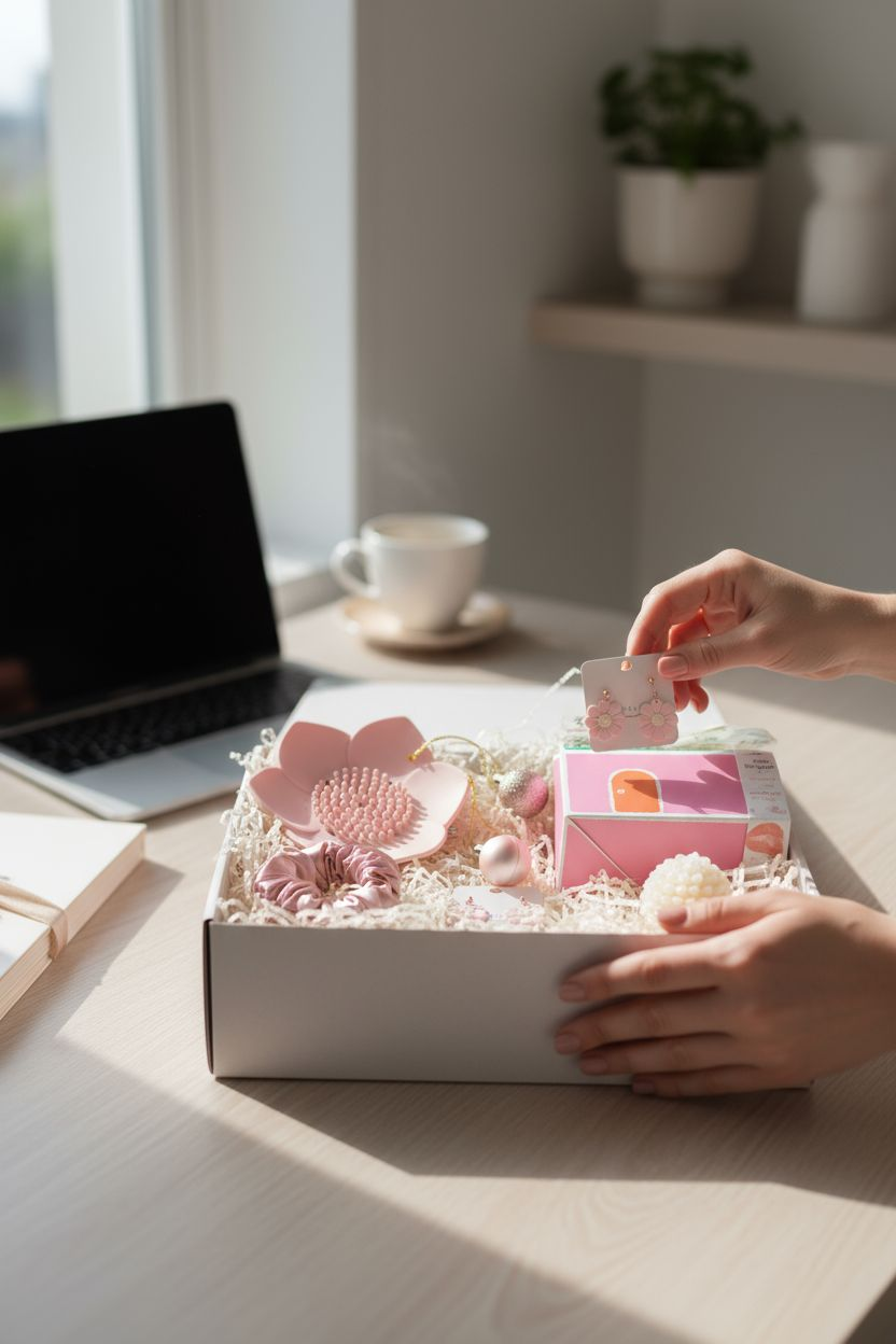 Sweet in Pink Sienna Grace Hamper Gift Box