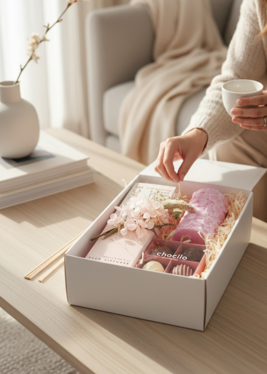 Pink Celebration Gift Box- Mini Hamper