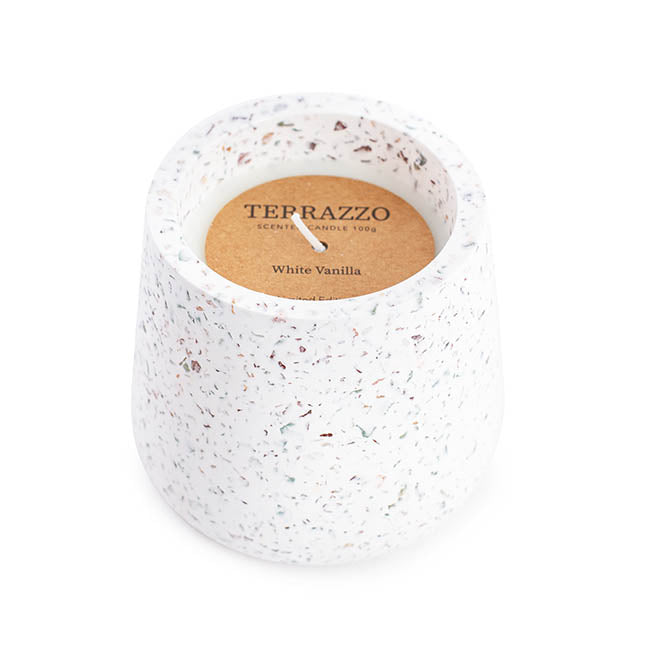 Terrazzo Candle (White)