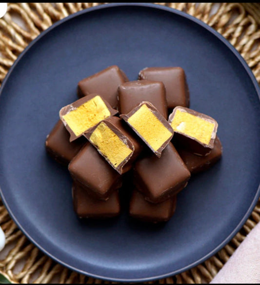 Milk Chocolate honeycomb, gluten free