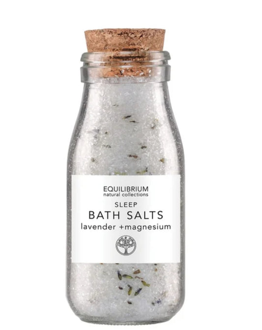 SLEEP NATURAL BATH SALT LAVENDER + EPSOM 200G (CORK)