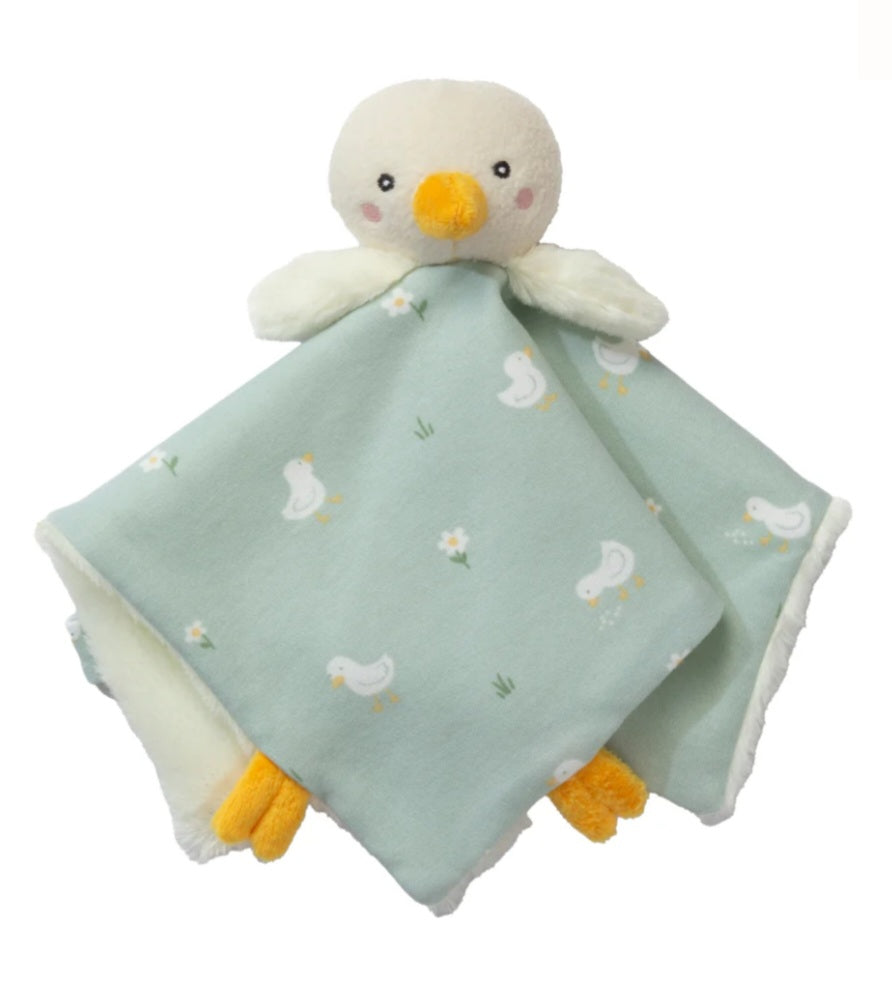 Duck or Goose 100%organic cotton comforter with sherpa lining