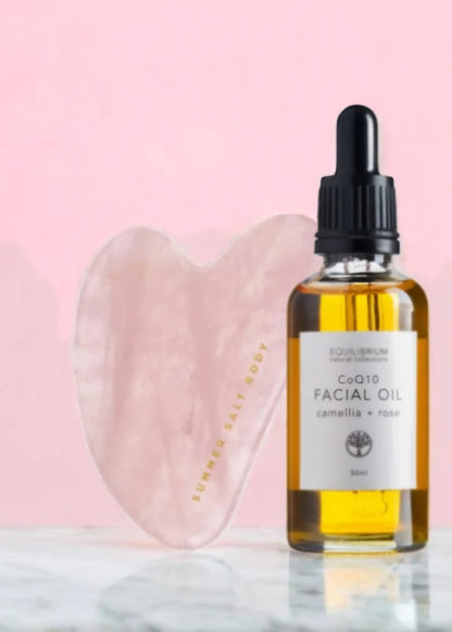 Gua Sha and Coq10 Facial oil