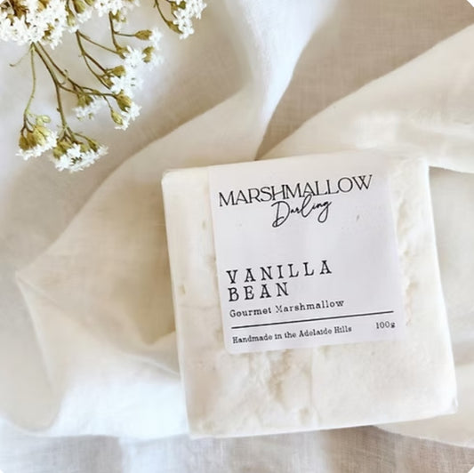 Vanilla Bean Marshmallows - Handmade by Marshmallow Darling