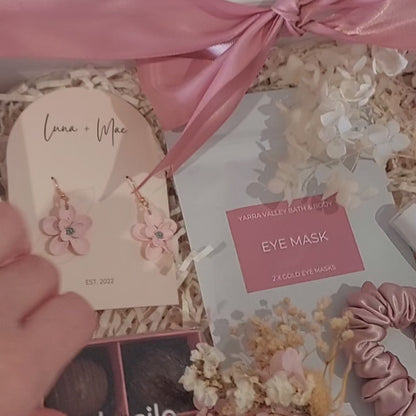 Relaxation Pink Hamper Gift Box