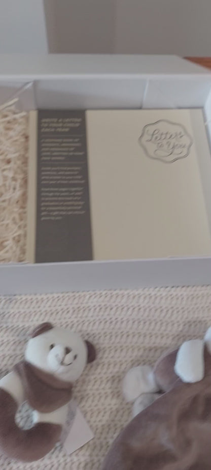 Teddy Bear Memory Baby Gift Box Hamper