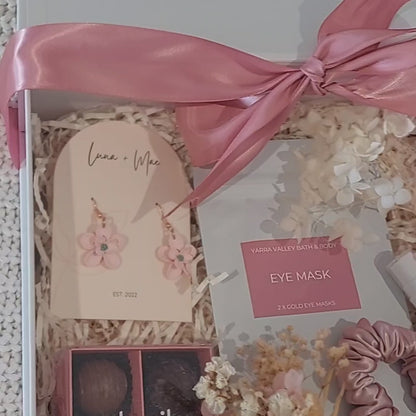 Relaxation Pink Hamper Gift Box