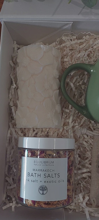 Mint Green Rejuvenate Gift Hamper Box