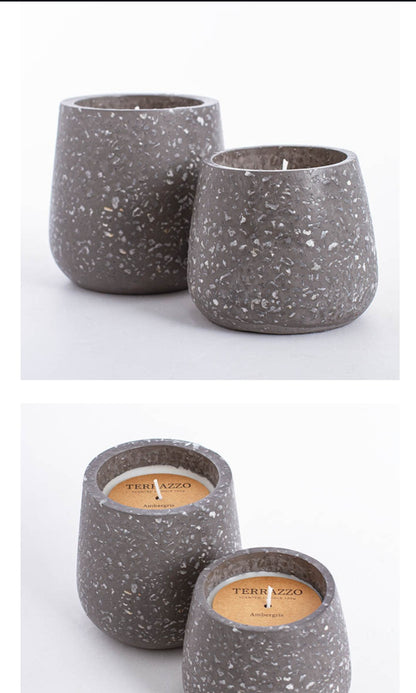 Terrazoo Candle (Black)